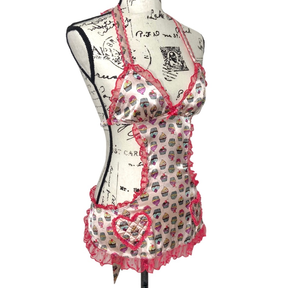Rare Victoria’s Secret Sexy Little Things Lingerie Apron - Picture 6 of 14